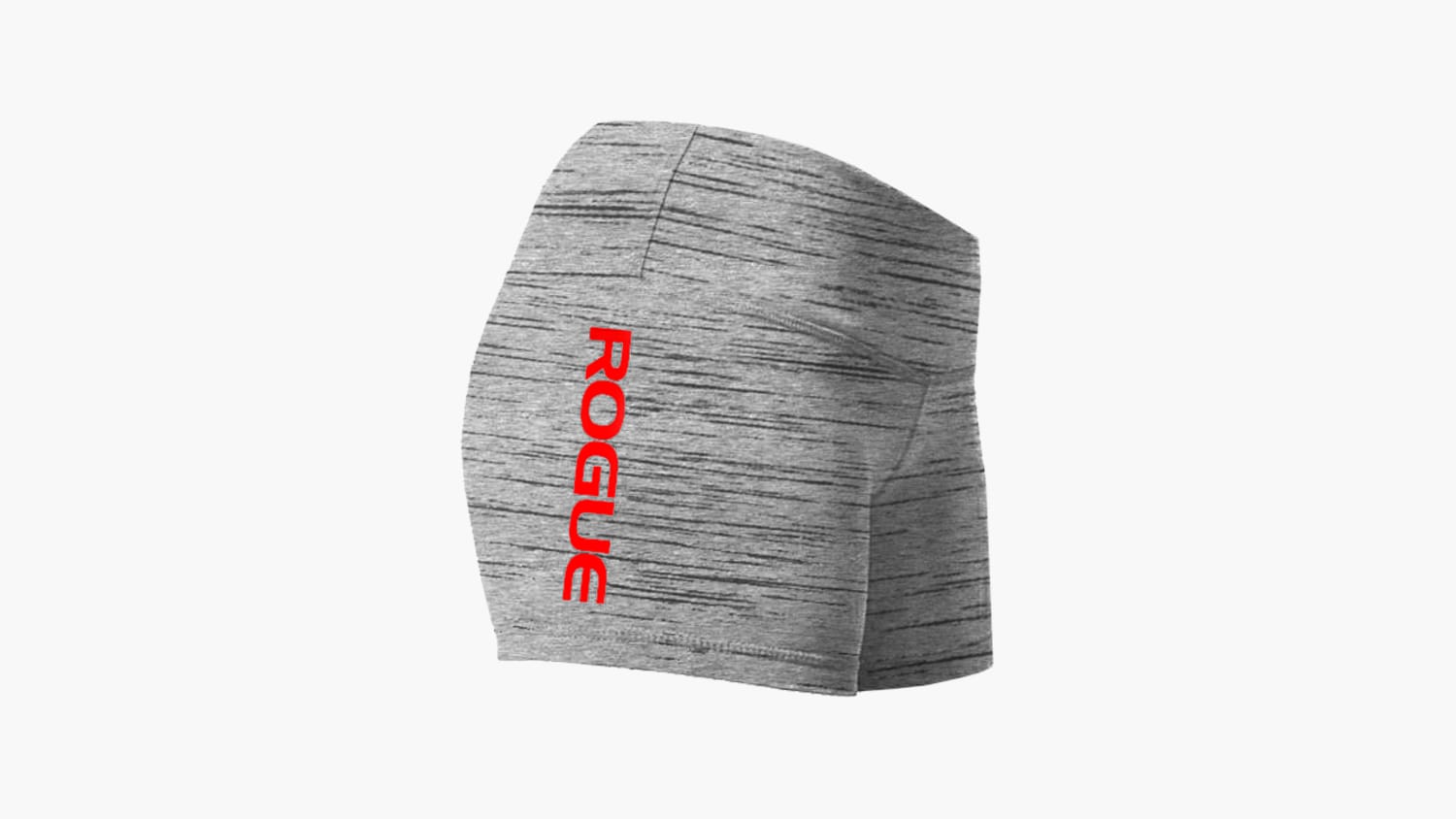 WOD Gear Clothing Wide Band Booty Shorts Gray Rogue Fitness